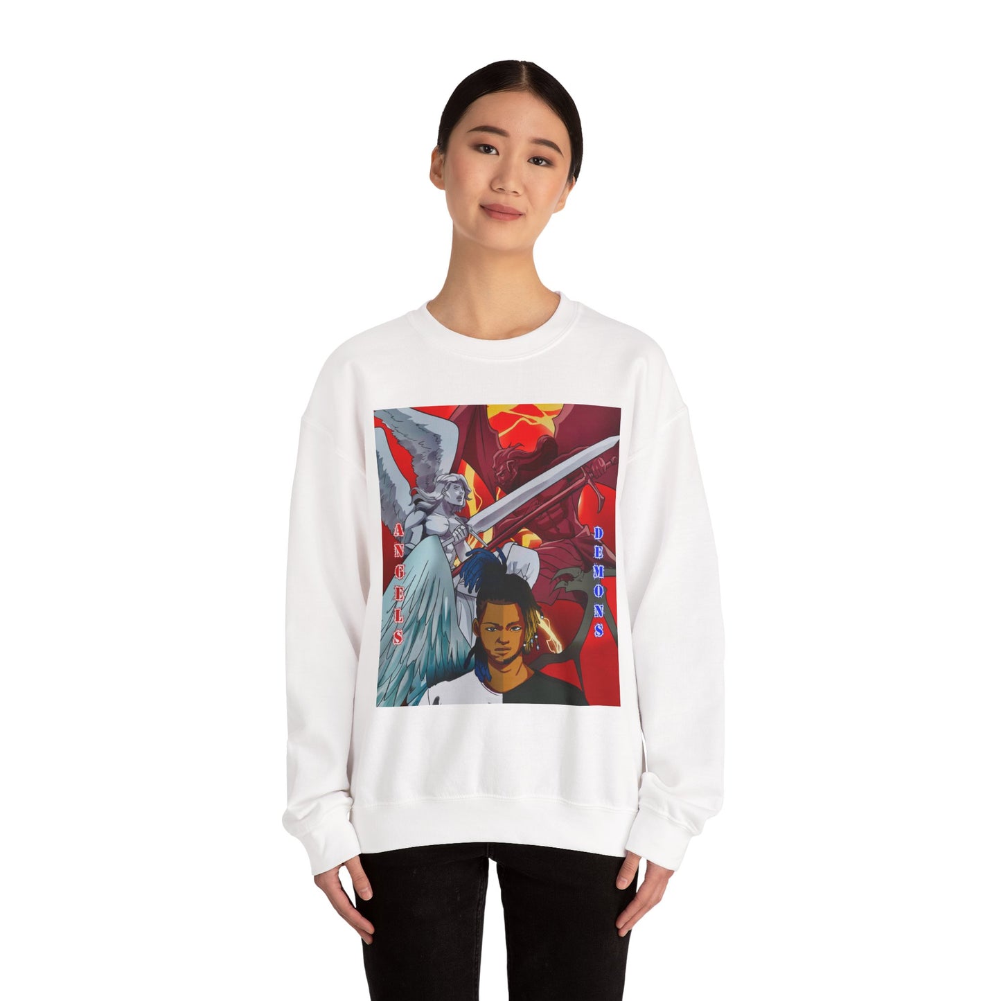 JR LINDSEY ' ANGELS & DEMONS SWEATSHIRT