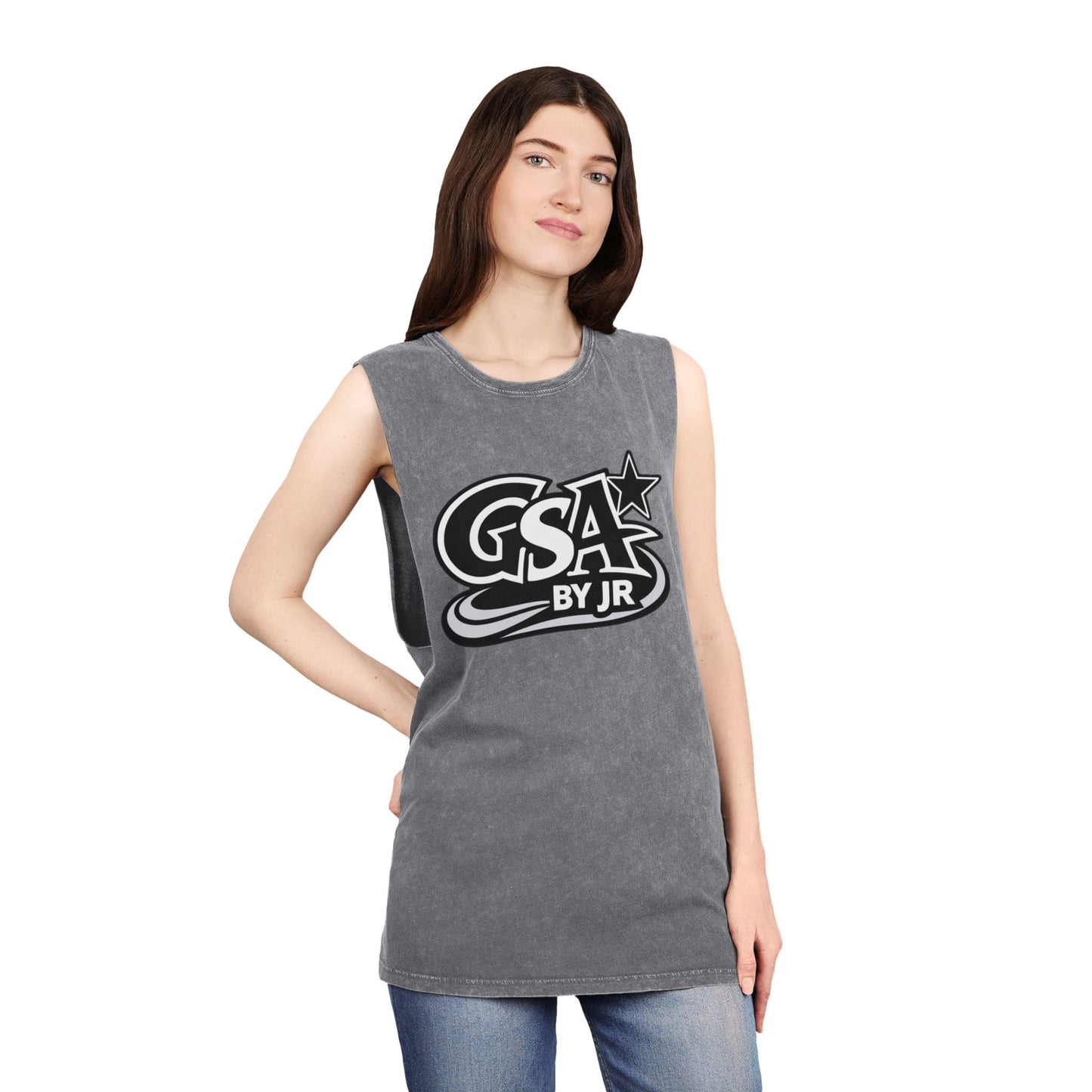 Stonewash Muscle Tank