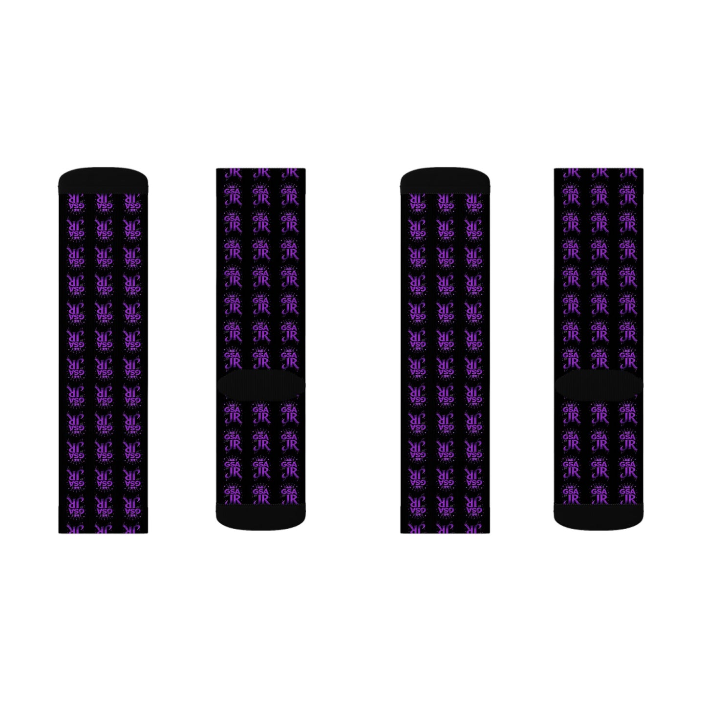 GSA BY JR Crew Socks - Purple