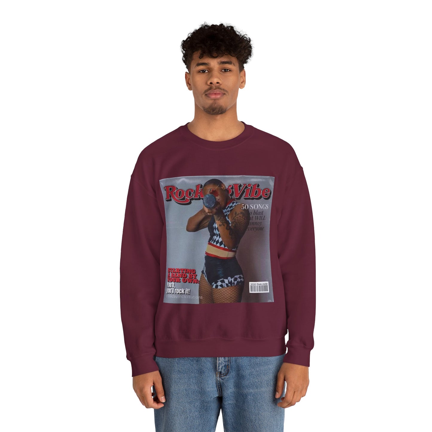Red Magazine Sweatshirt