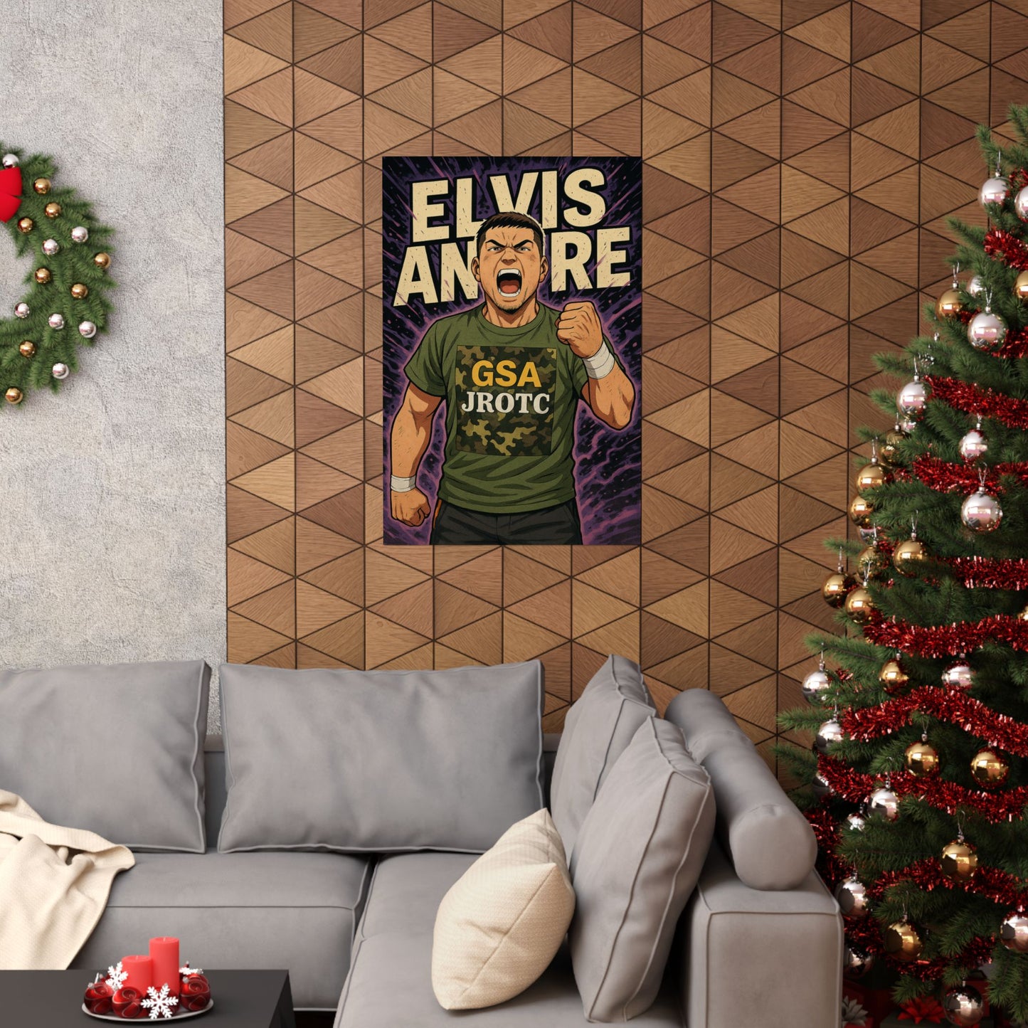 THE JROTC ANIME POSTER: ELVIS ANDRE