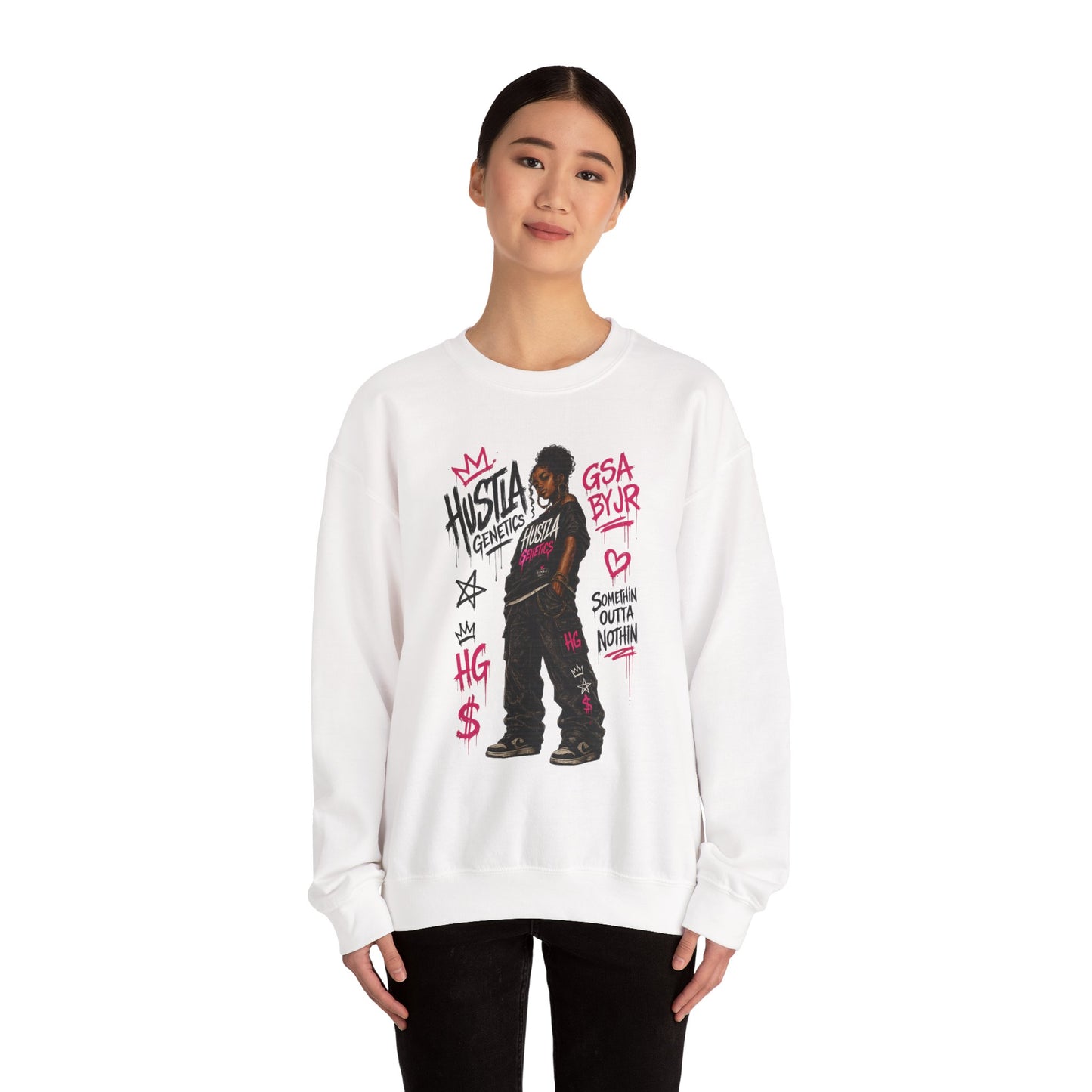 Hustla Genetics " Love to Hustle " Sweatshirt