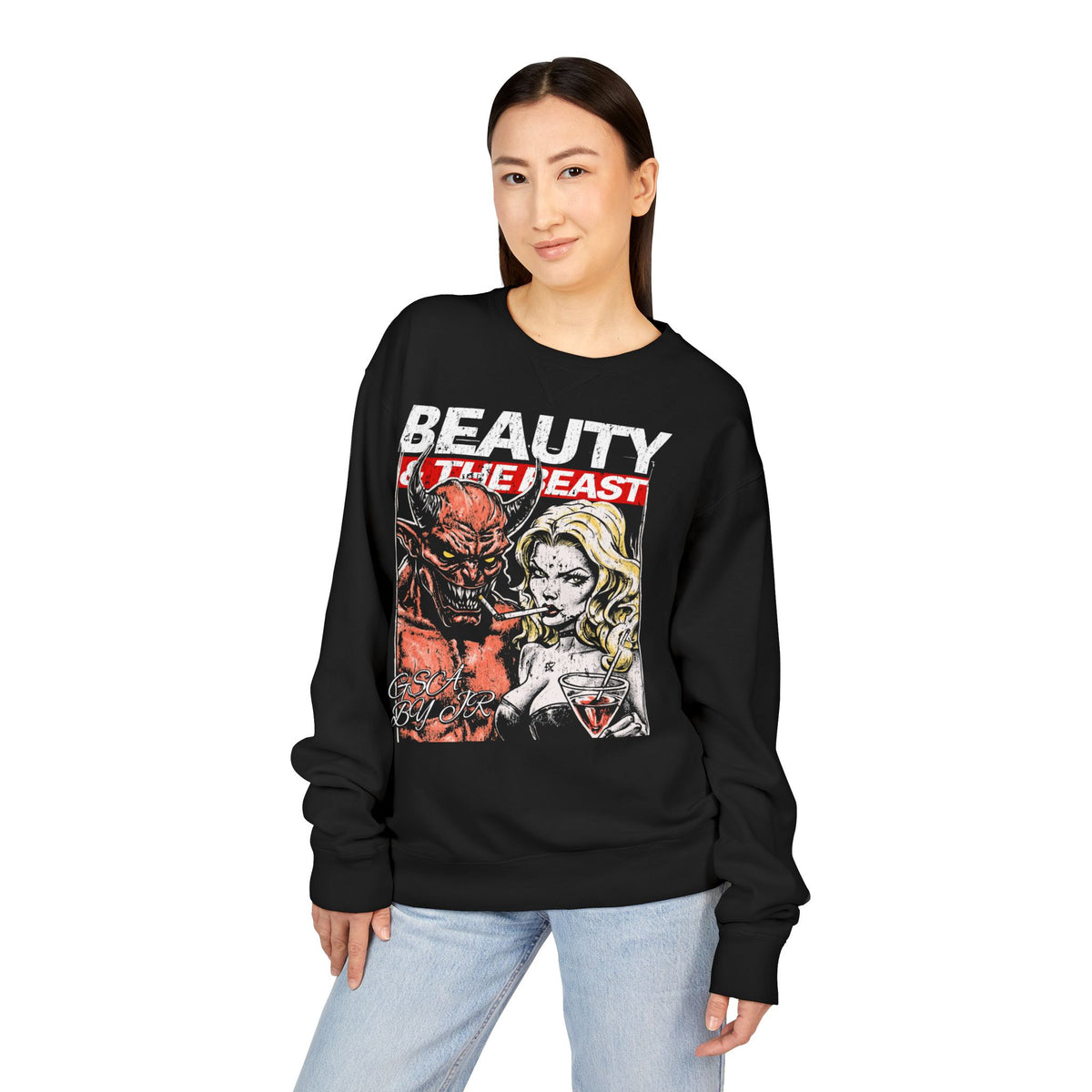 Beauty & Sin ' Graphic Sweatshirt