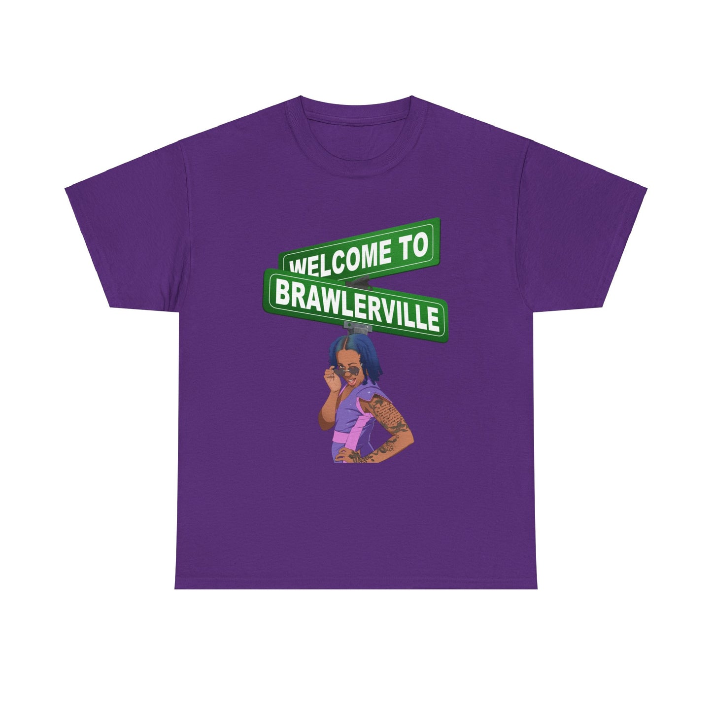 Britany Kay "Welcome to Brawlerville" T-shirt