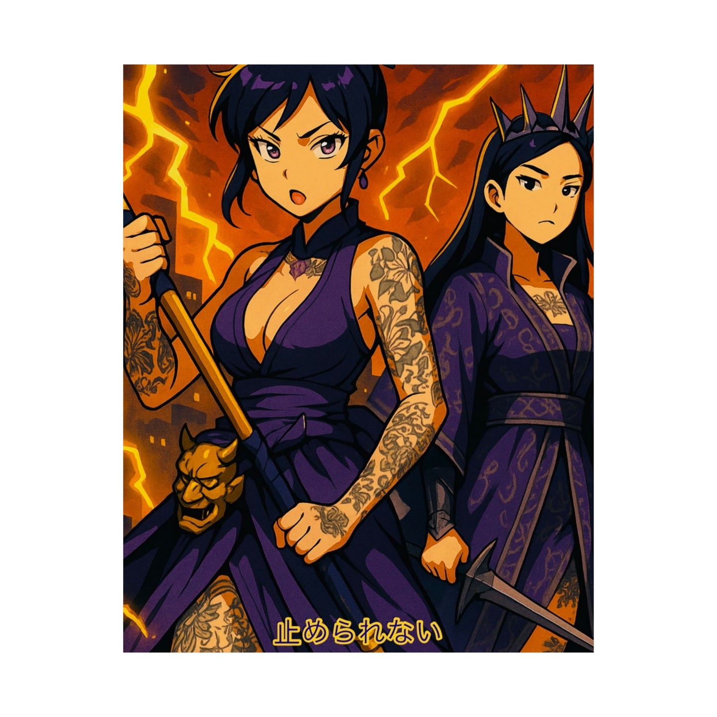 GSA BY JR ANIME POSTER " Unstoppable "