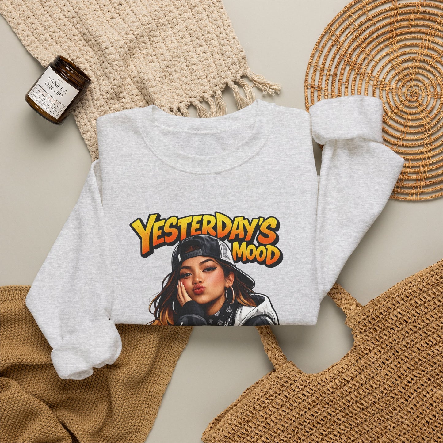 Yesterday's Mood ' Graphic Sweatshirt