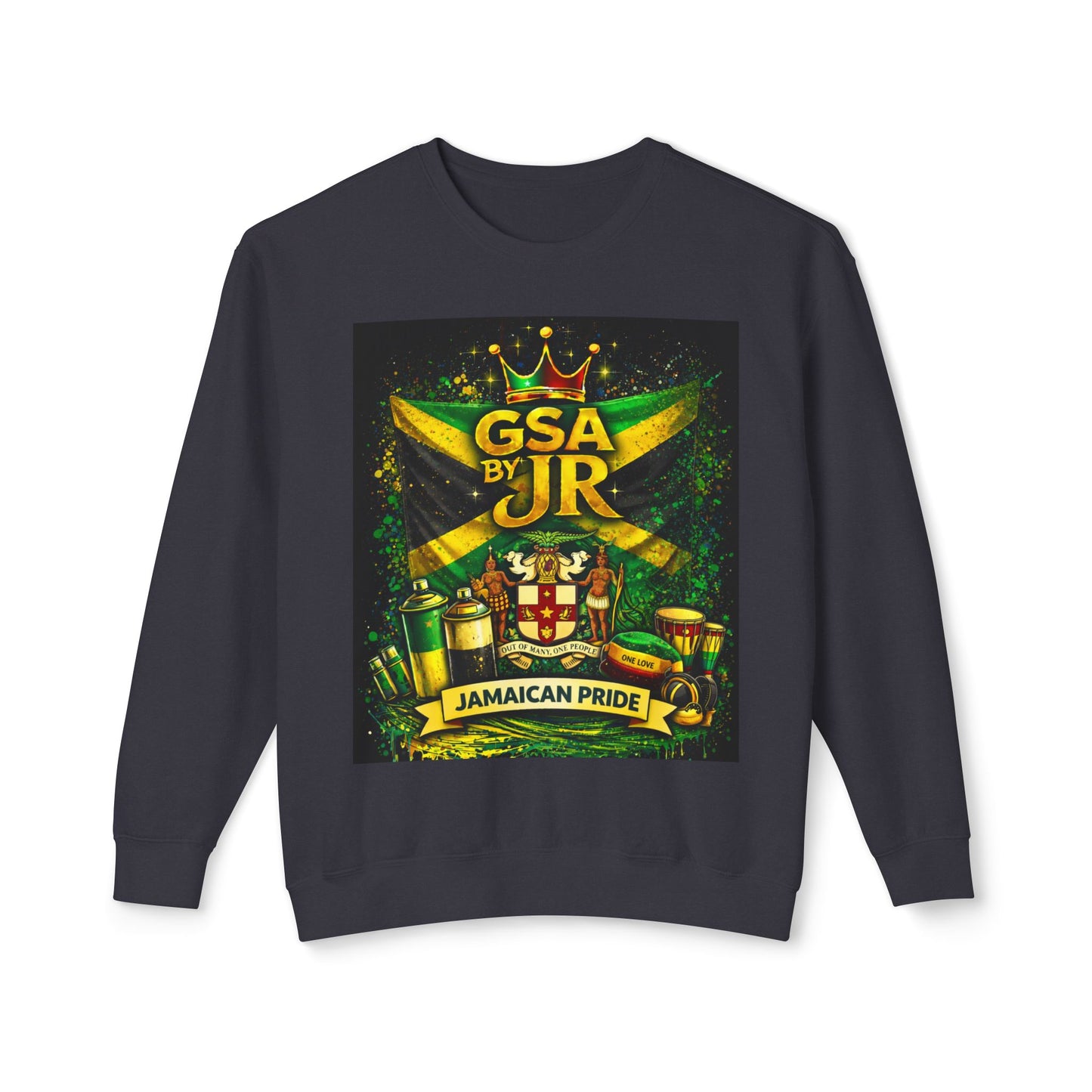 GSA BY JR Jamaican Pride Crewneck Sweatshirt