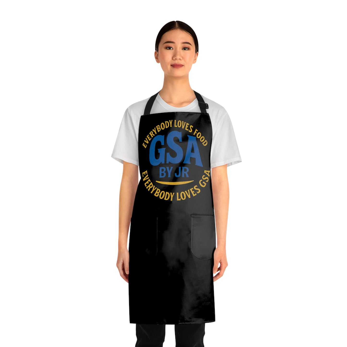 GSA BY JR Black Cooking Apron