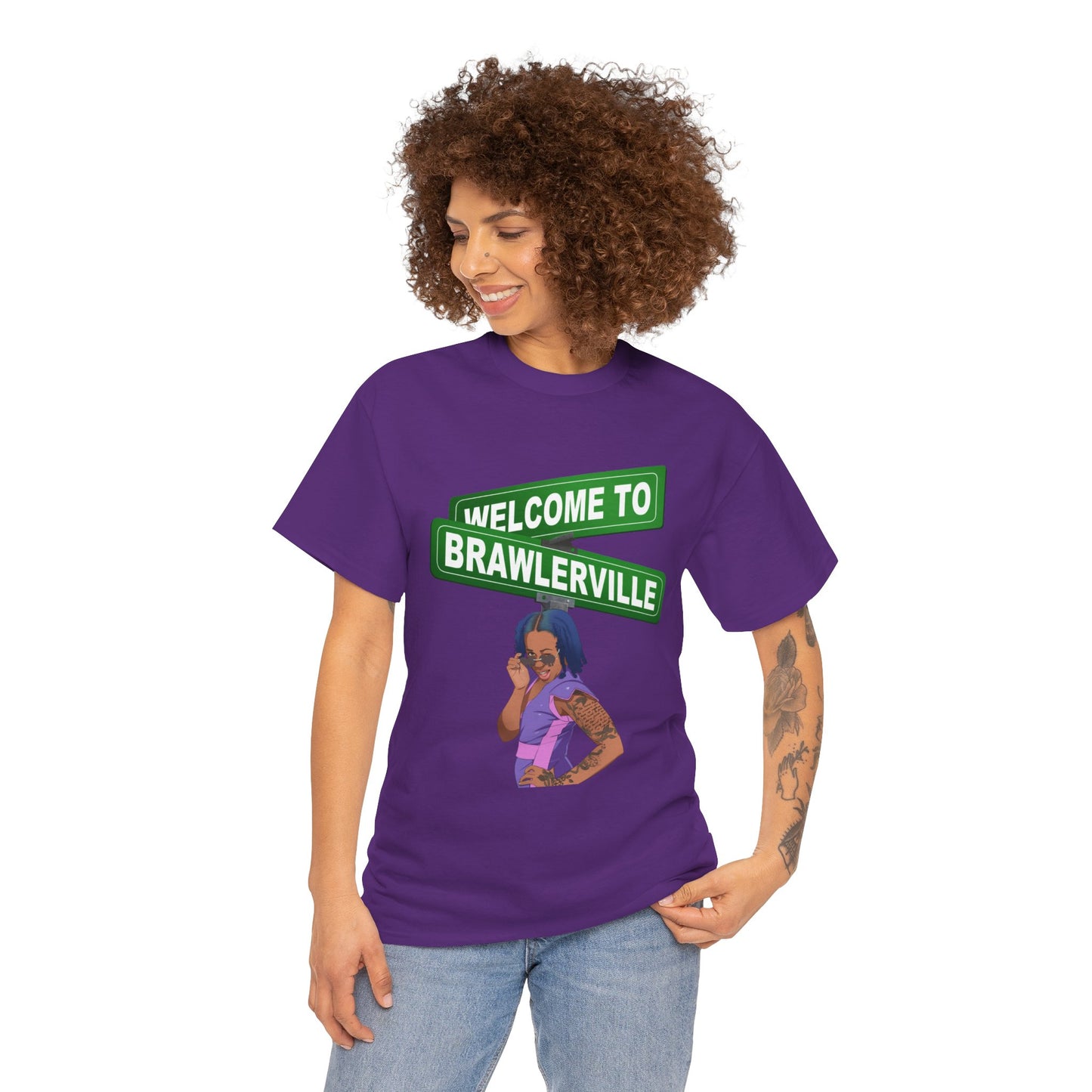 Britany Kay "Welcome to Brawlerville" T-shirt