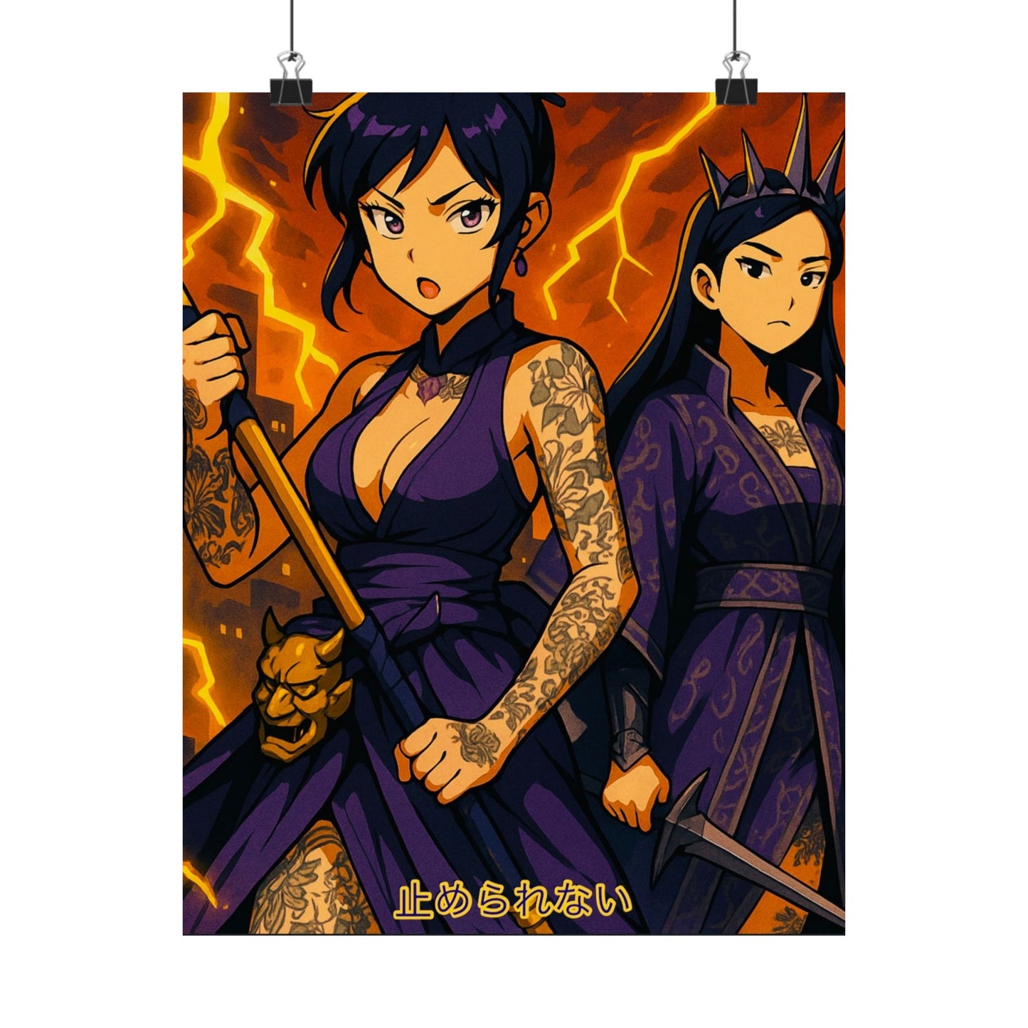 GSA BY JR ANIME POSTER " Unstoppable "
