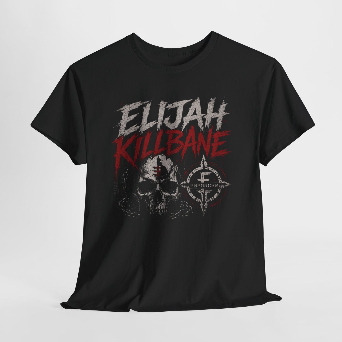 ELIJAH KILLBANE Skull Band " Enforcer " Tee
