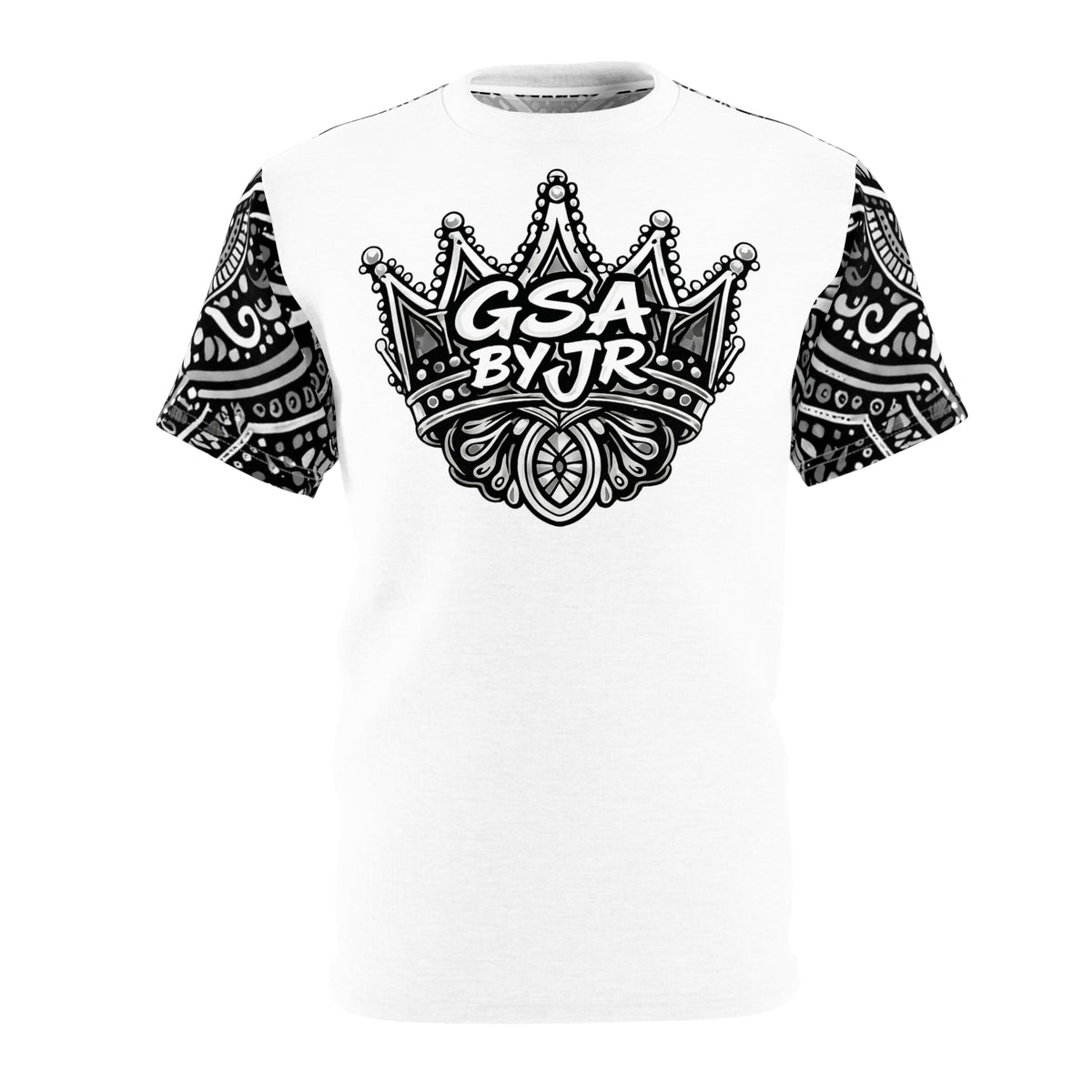 White Boho Tribal Tee