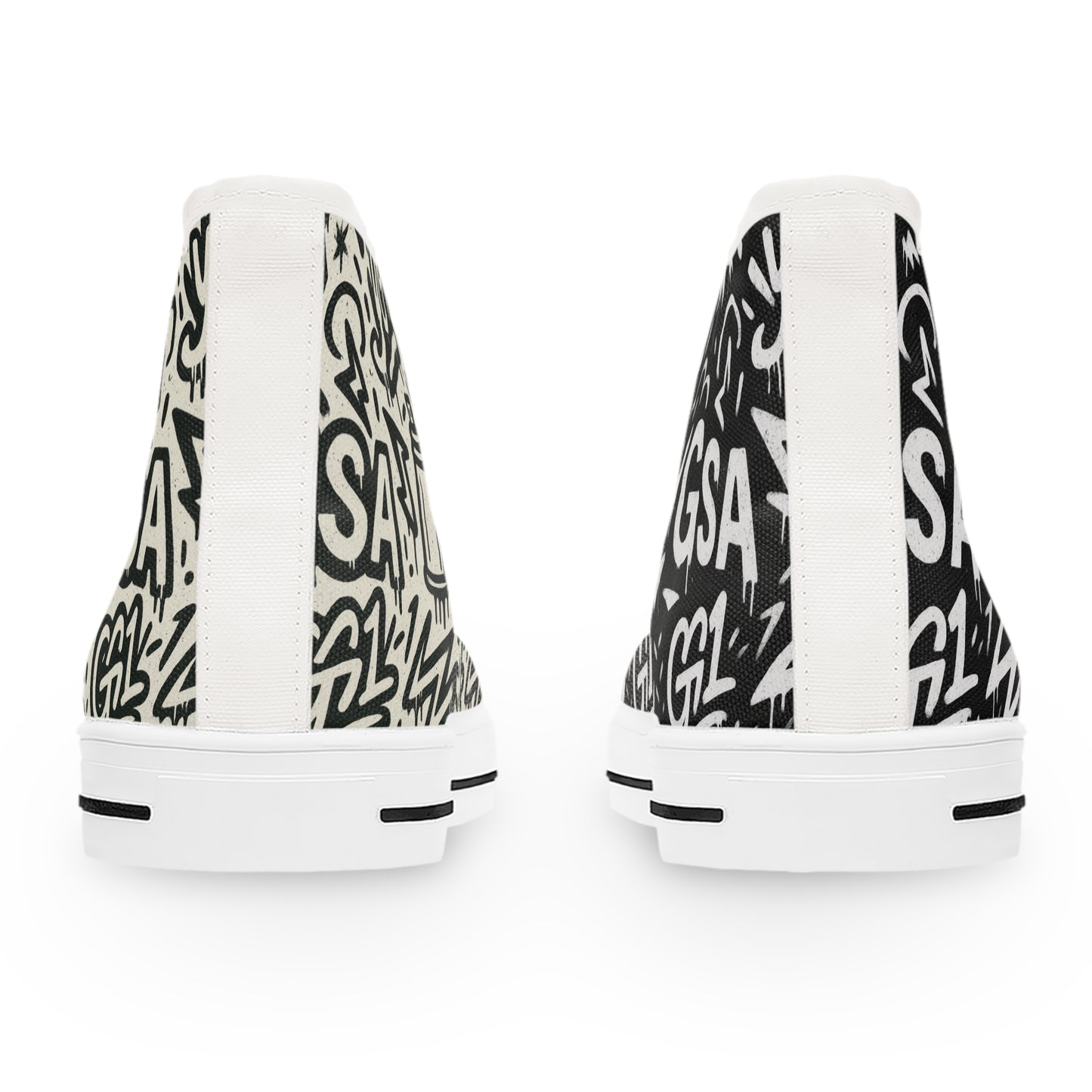 WOMENS GSA G1 High Top Sneakers - Yin & Yang