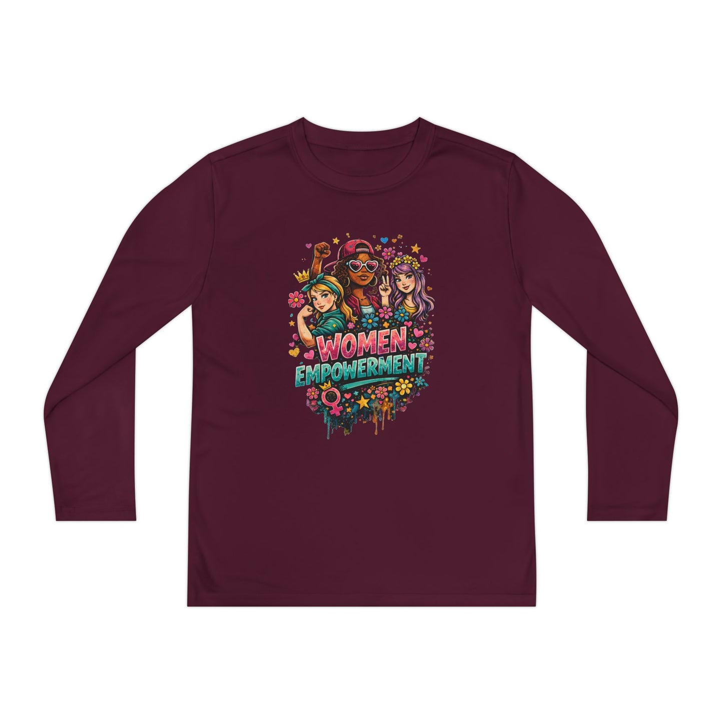 GSA BY JR Youth ' Women Empowerment Long Sleeve Tee