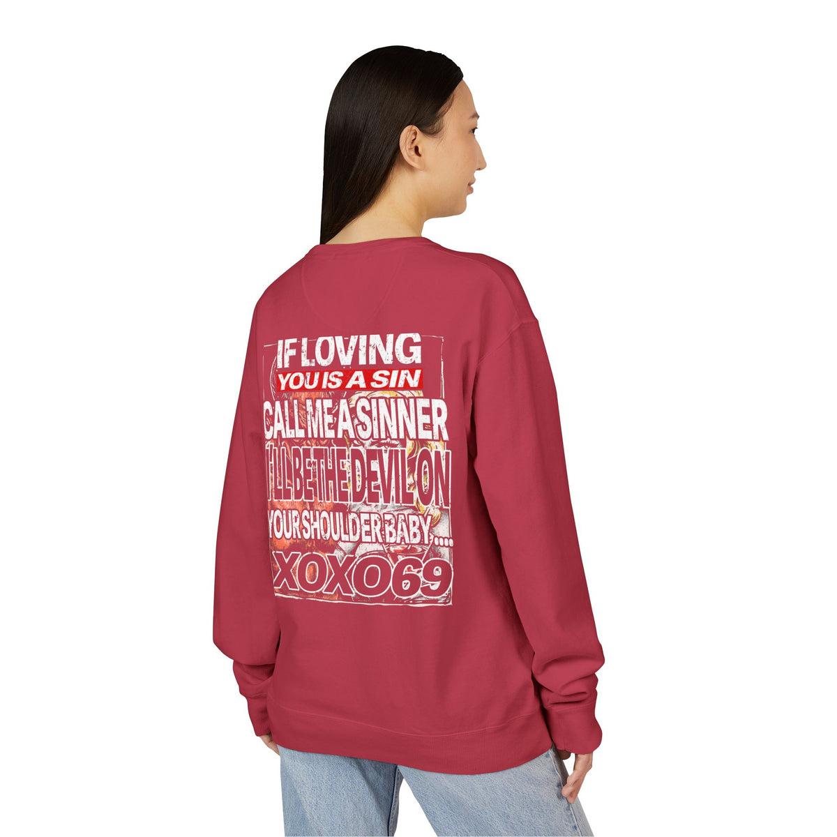 Beauty & Sin ' Graphic Sweatshirt
