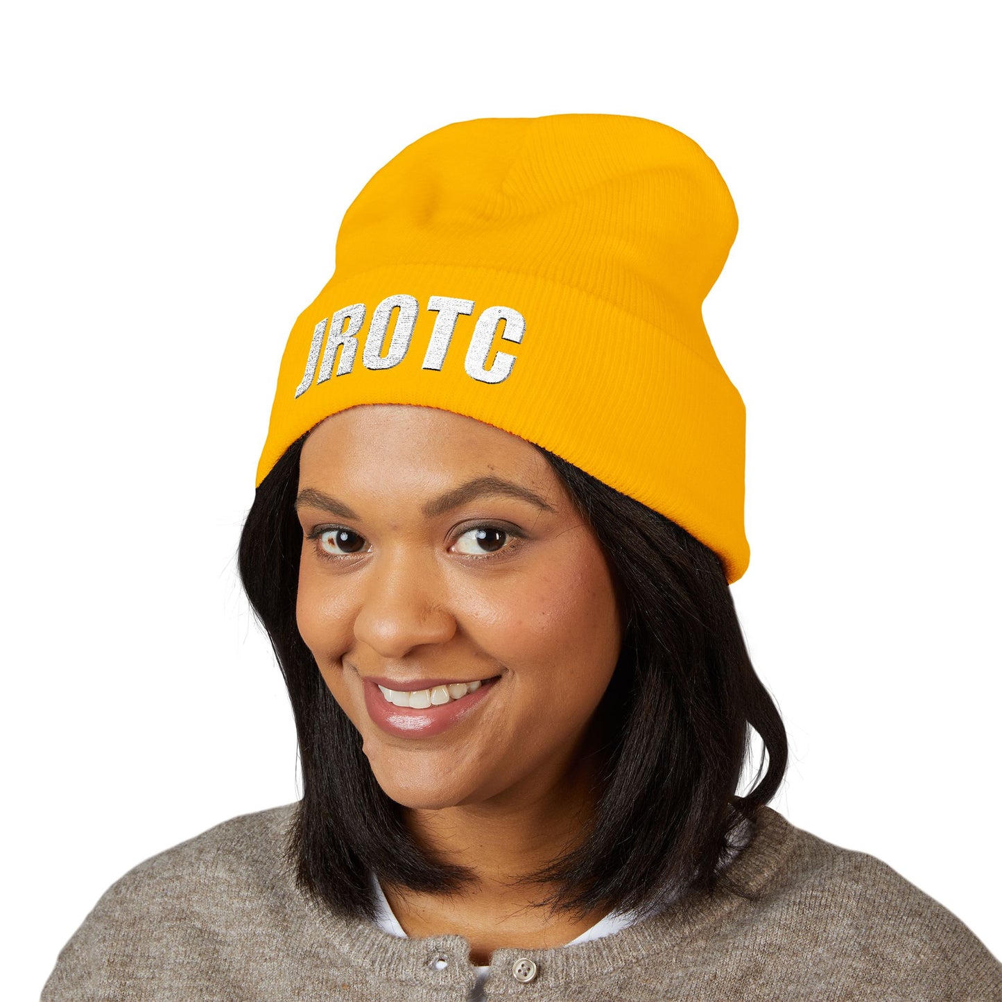 THE JROTC Signature Beanie ( Embroidered )