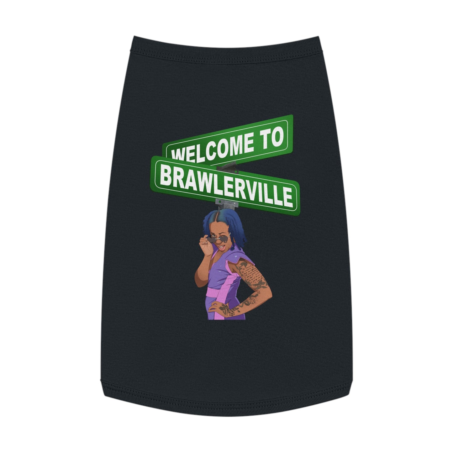 Brawlerville Pet Tank Tops