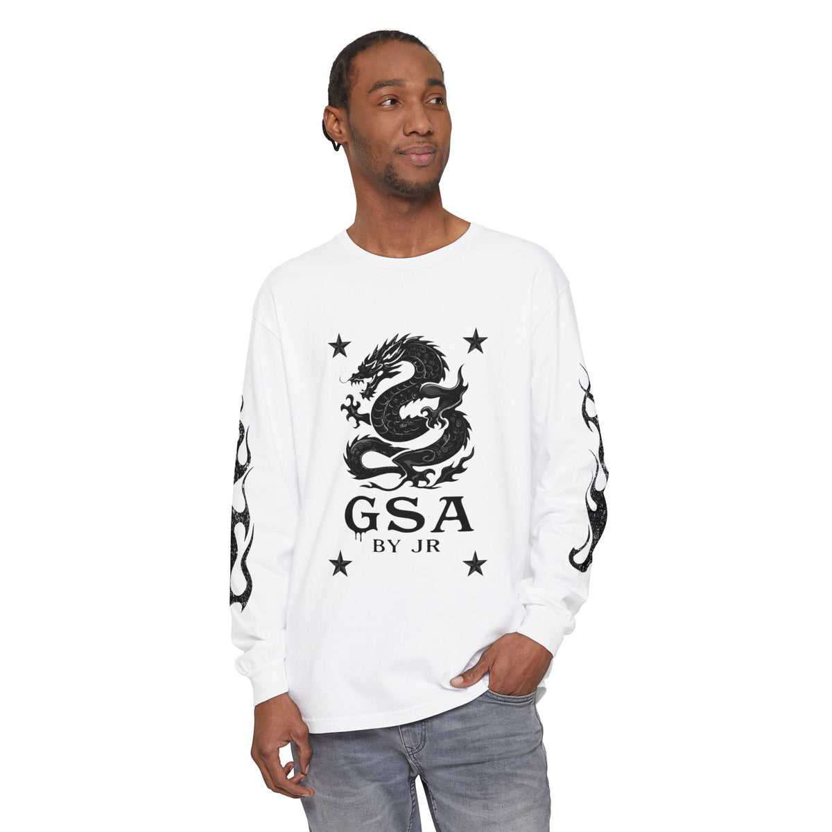 Black Dragon Graphic Long Sleeve