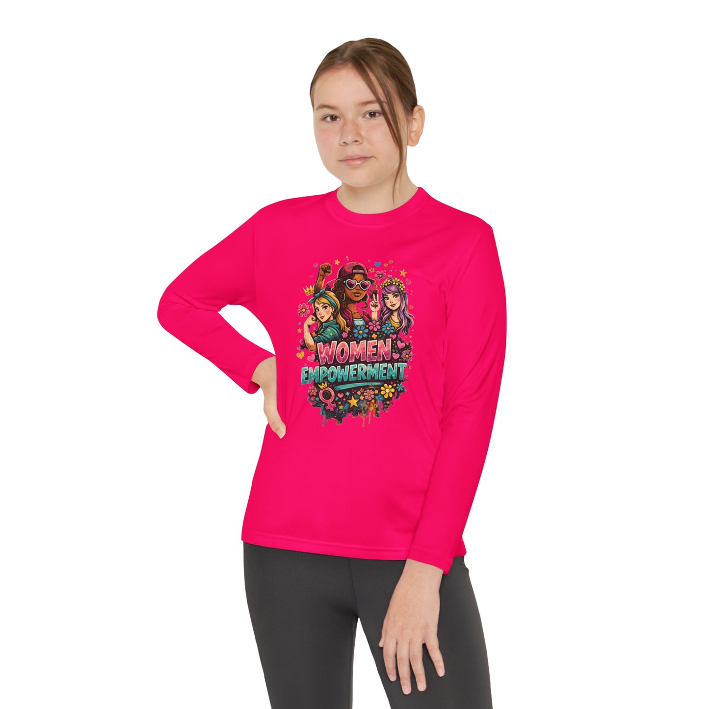Women Empowerment ' Youth Long Sleeve Tee