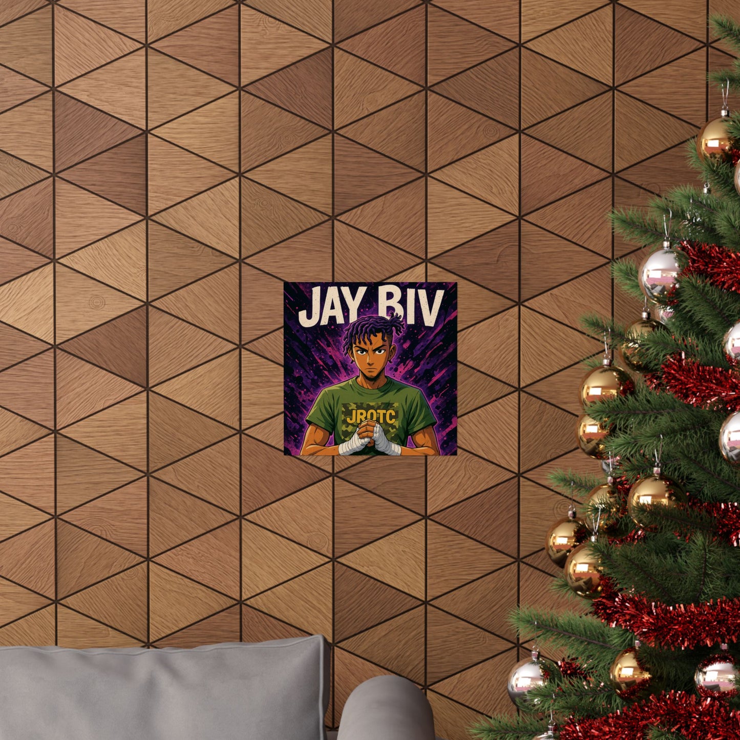 THE JROTC ANIME POSTER: JAY BIV
