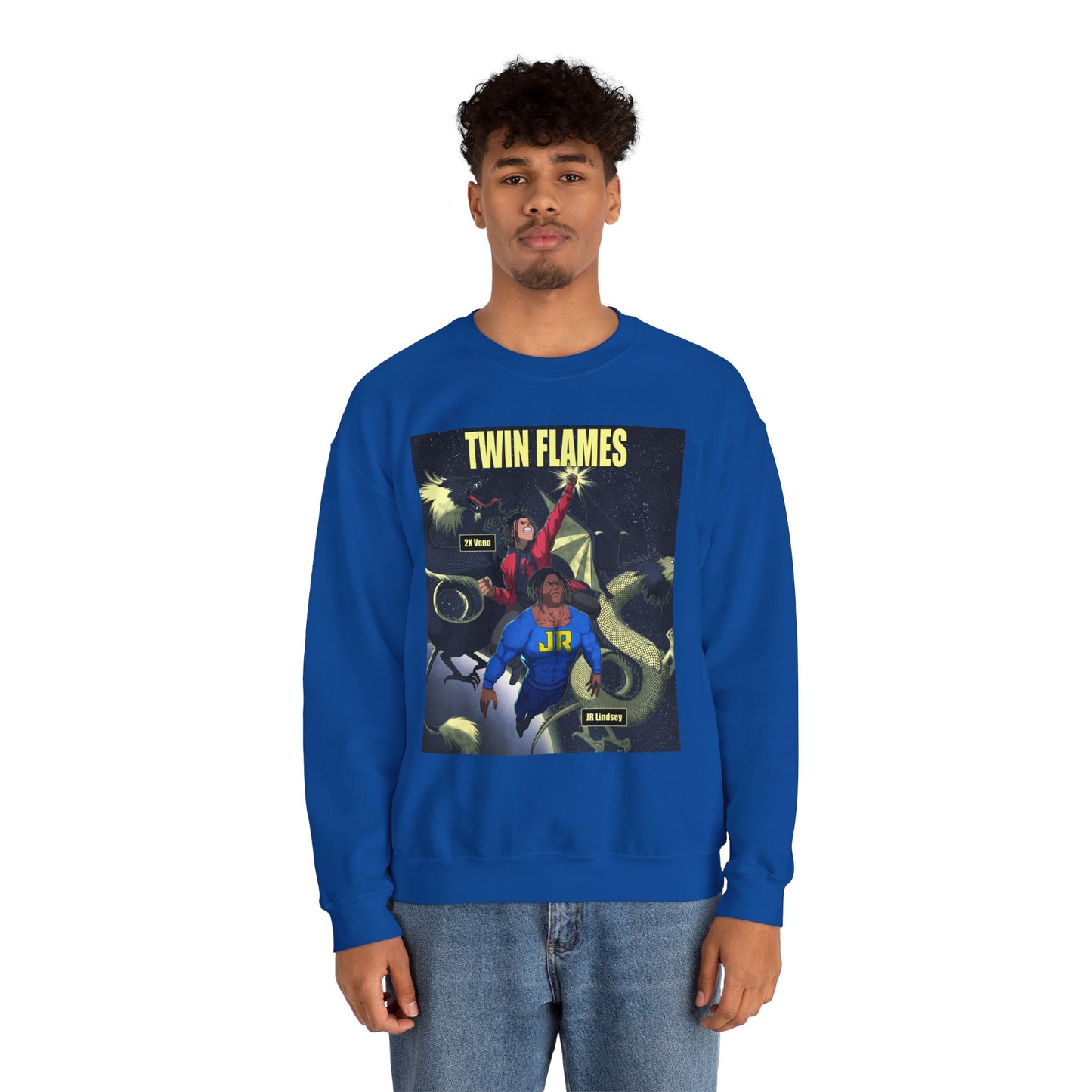 JR LINDSEY ' TWIN FLAMES SWEATSHIRT