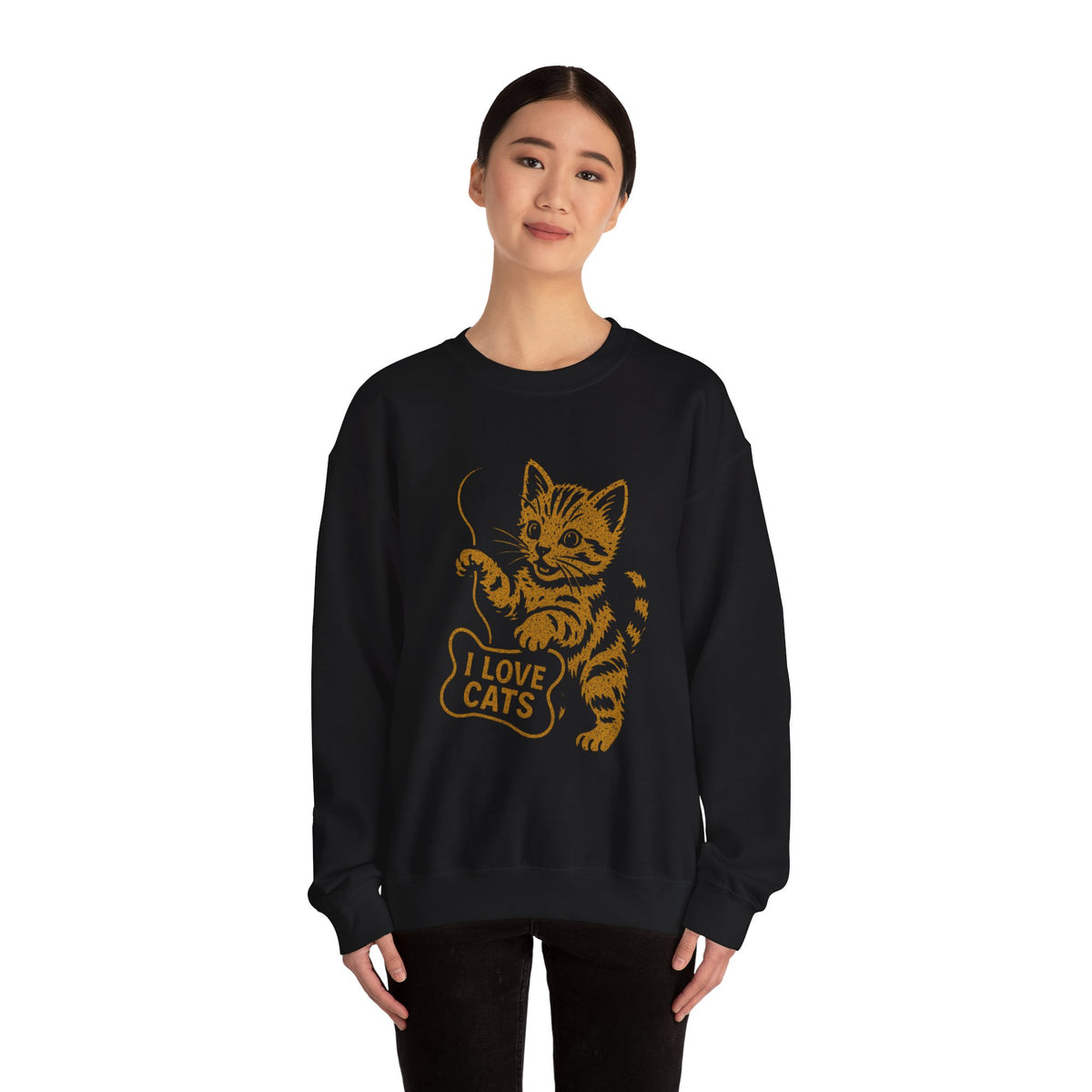 I Love Cats ' Sweatshirt