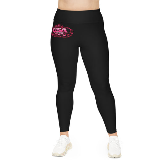 GSA BY JR Women's Plus Sized Leggings - Pink GSA