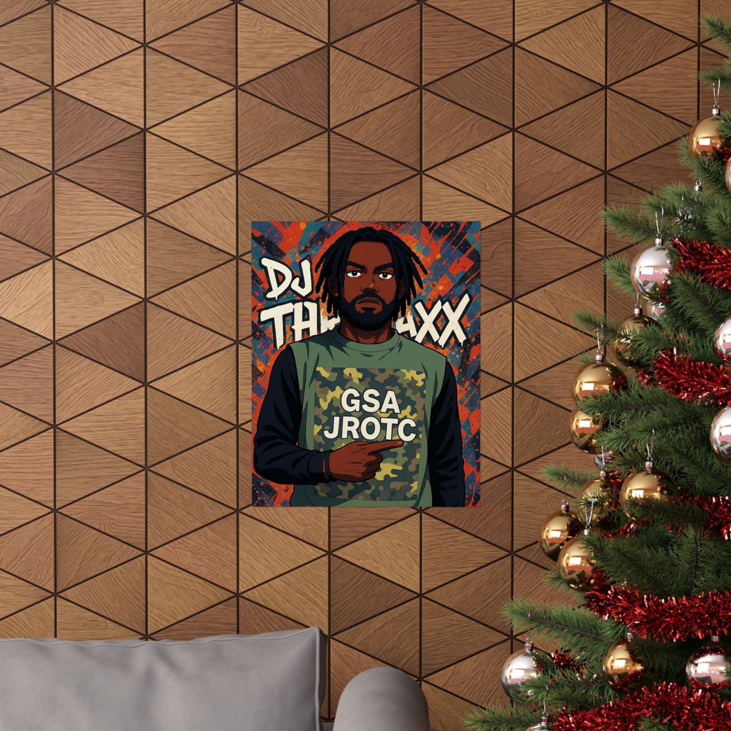 THE JROTC ANIME POSTER: DJ THRAXX