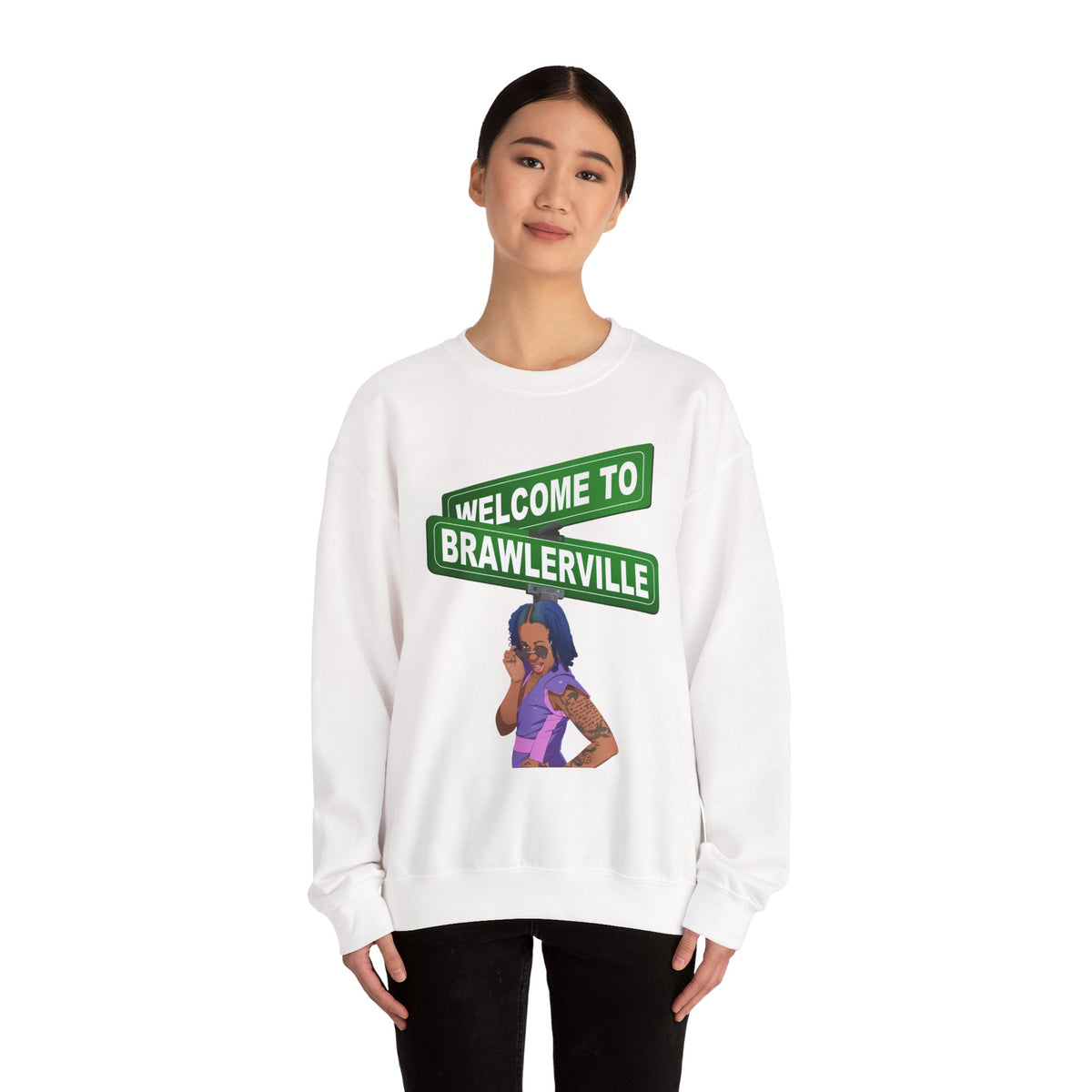 Welcome to Brawlerville ' Sweatshirt