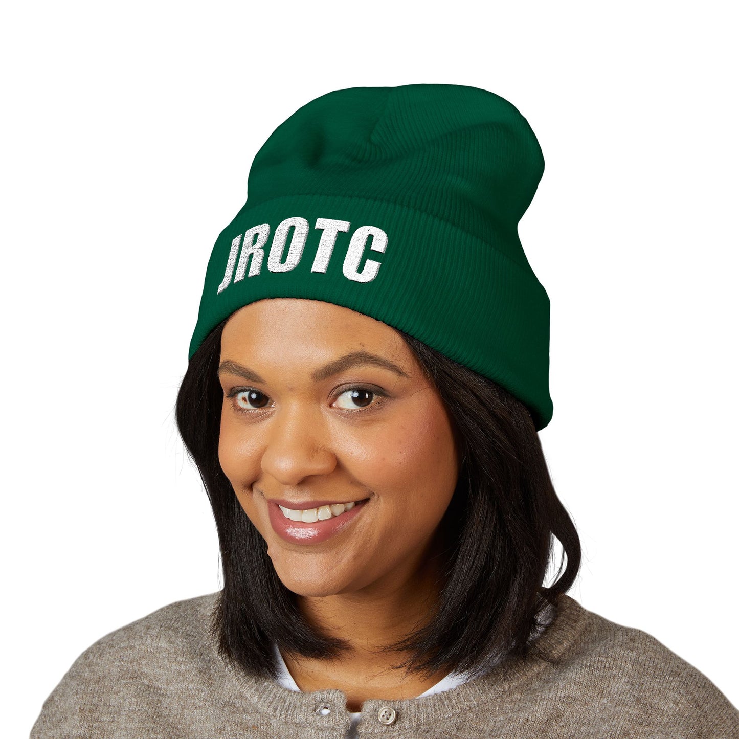 THE JROTC Signature Beanie ( Embroidered )
