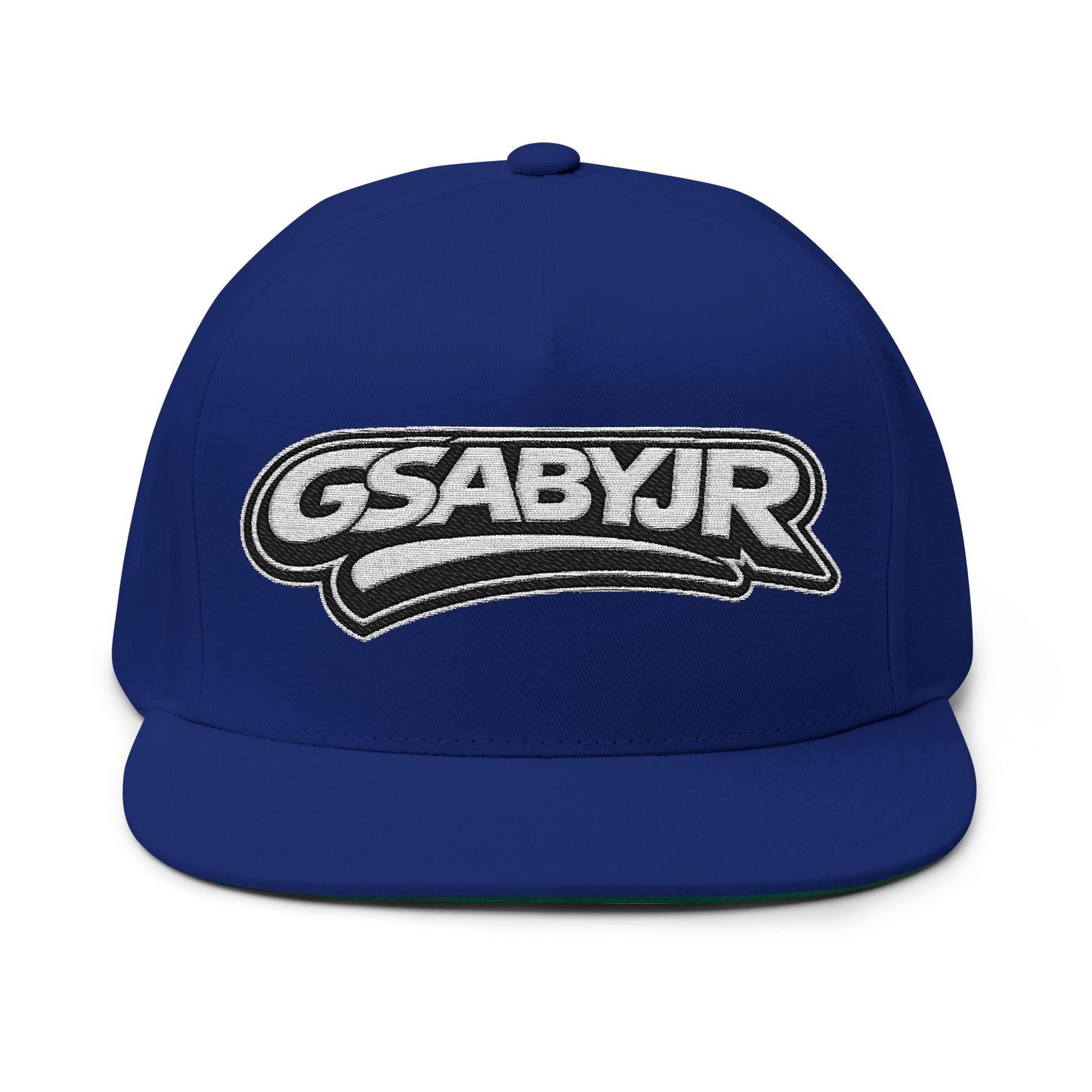 GSA BY JR Embroidered Flat Bill Cap — Retro Style