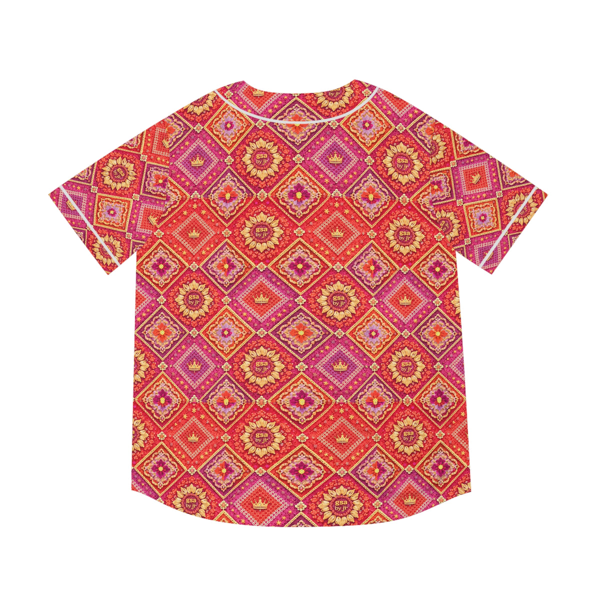 Floral Diamond Print Jersey
