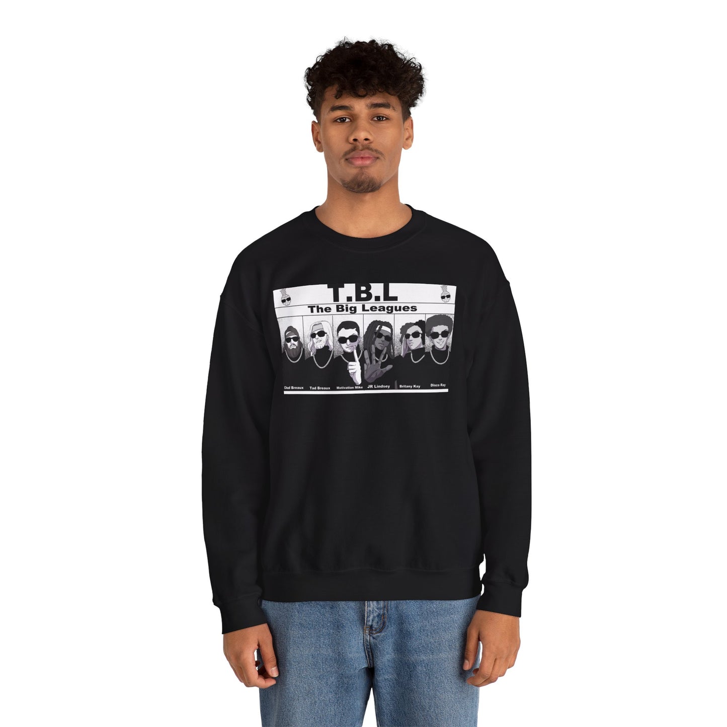 JR LINDSEY ' BIG LEAGUES MUGSHOT SWEATSHIRT