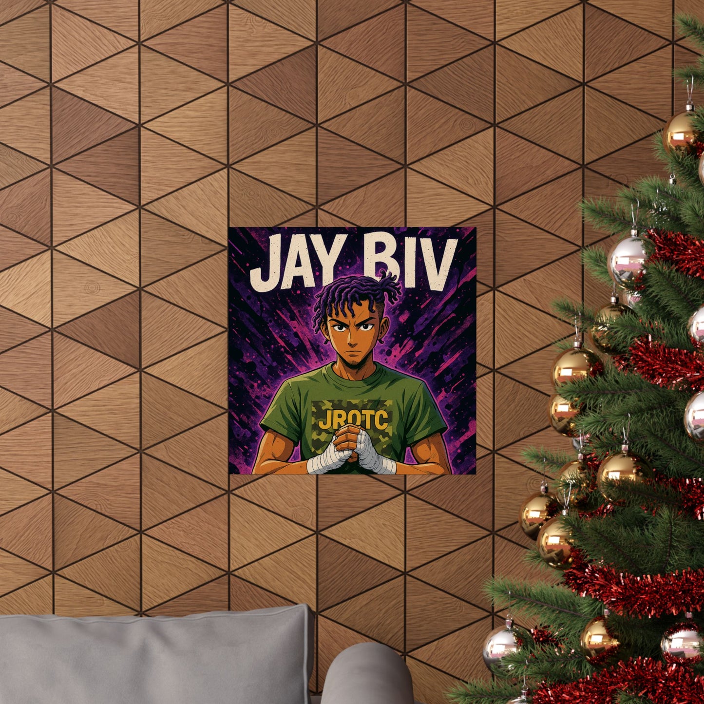 THE JROTC ANIME POSTER: JAY BIV