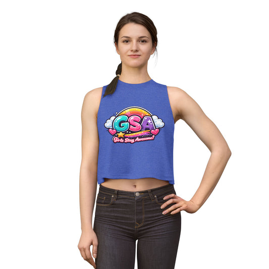 Girls Stay Awesome ' Crop Top