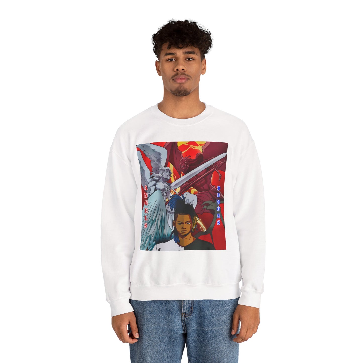 JR LINDSEY ' ANGELS & DEMONS SWEATSHIRT