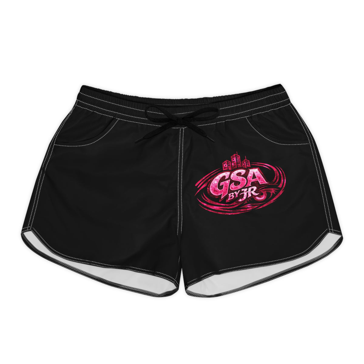 Pink Casual Shorts