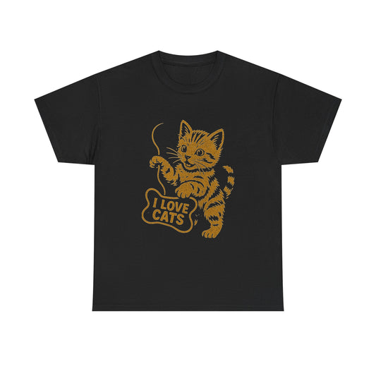 I Love Cats ' Tee
