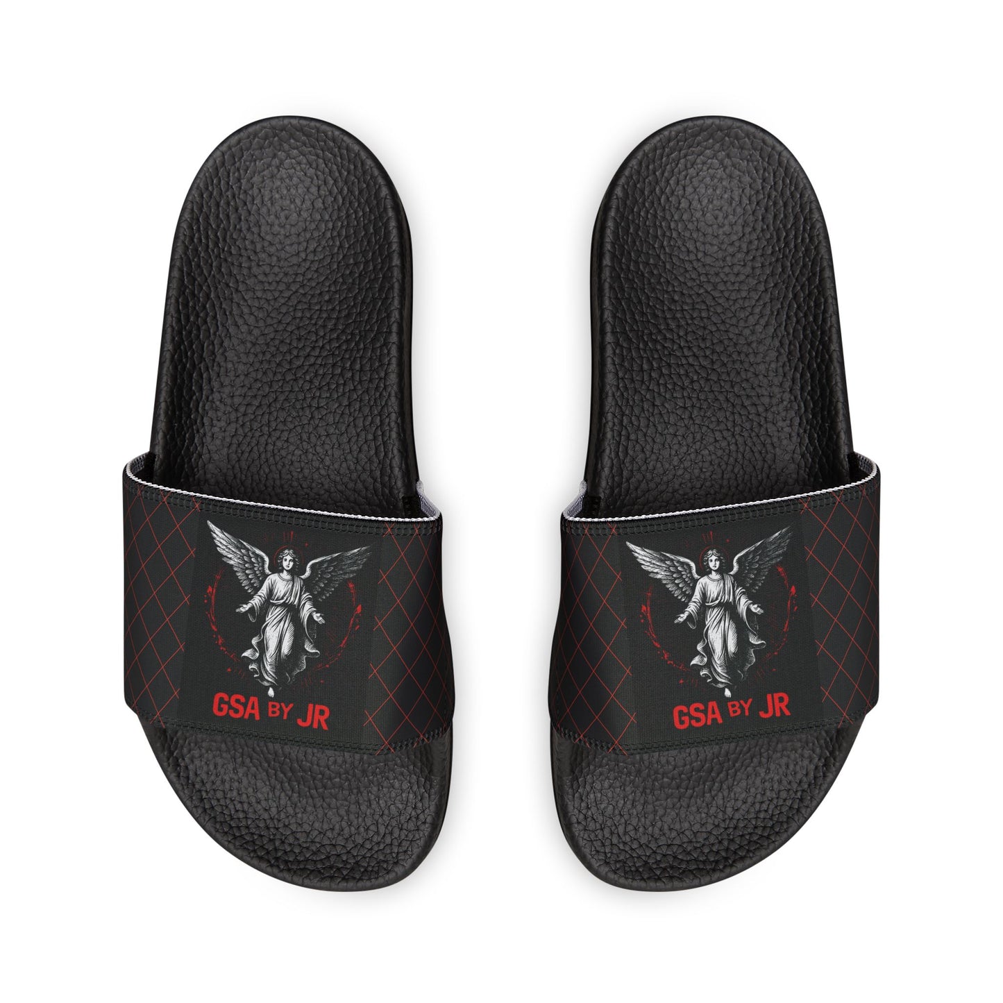 Holy Trinity Slides ( Red & Black )