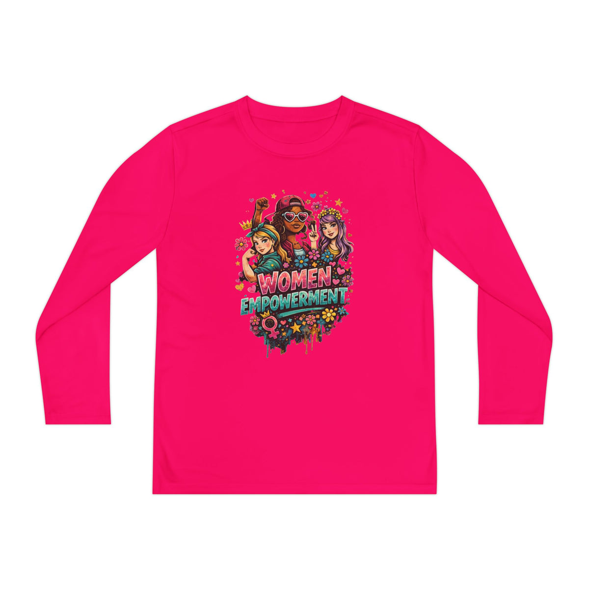 Women Empowerment ' Youth Long Sleeve Tee