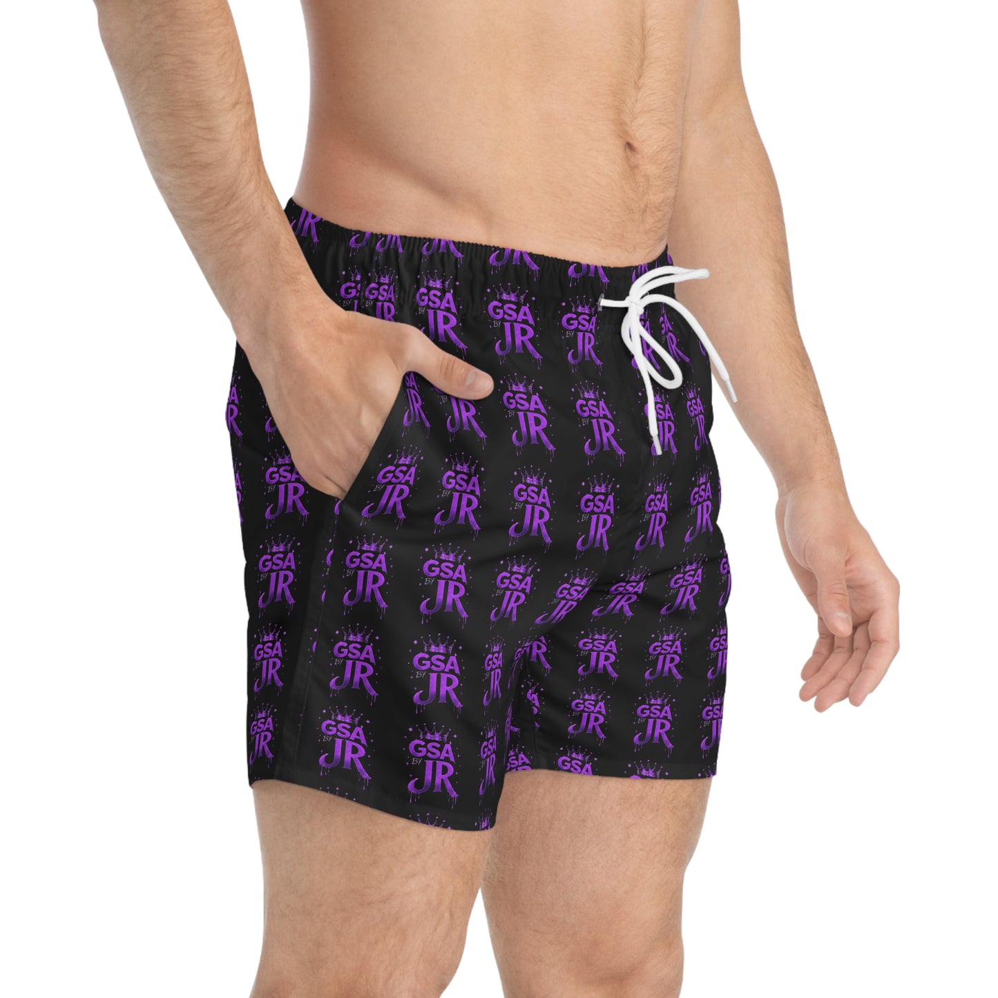 GSA BY JR Swimming Trunks ( Purple GSA )