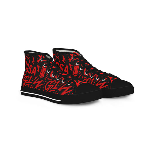 GSA G1 High Top Sneakers- Bloody Red