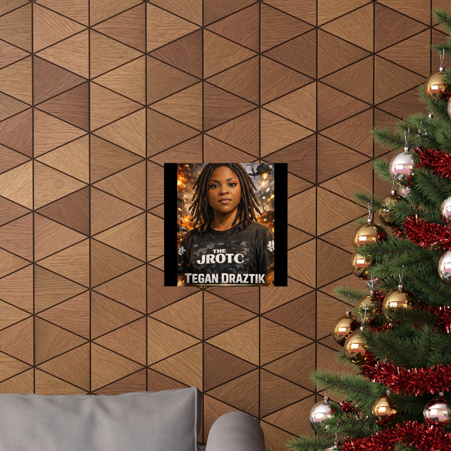 THE JROTC ANIME POSTER: TEGAN DRAZTIK