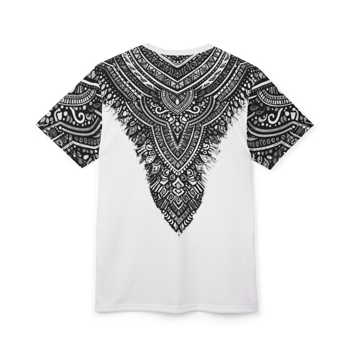 White Boho Tribal Tee
