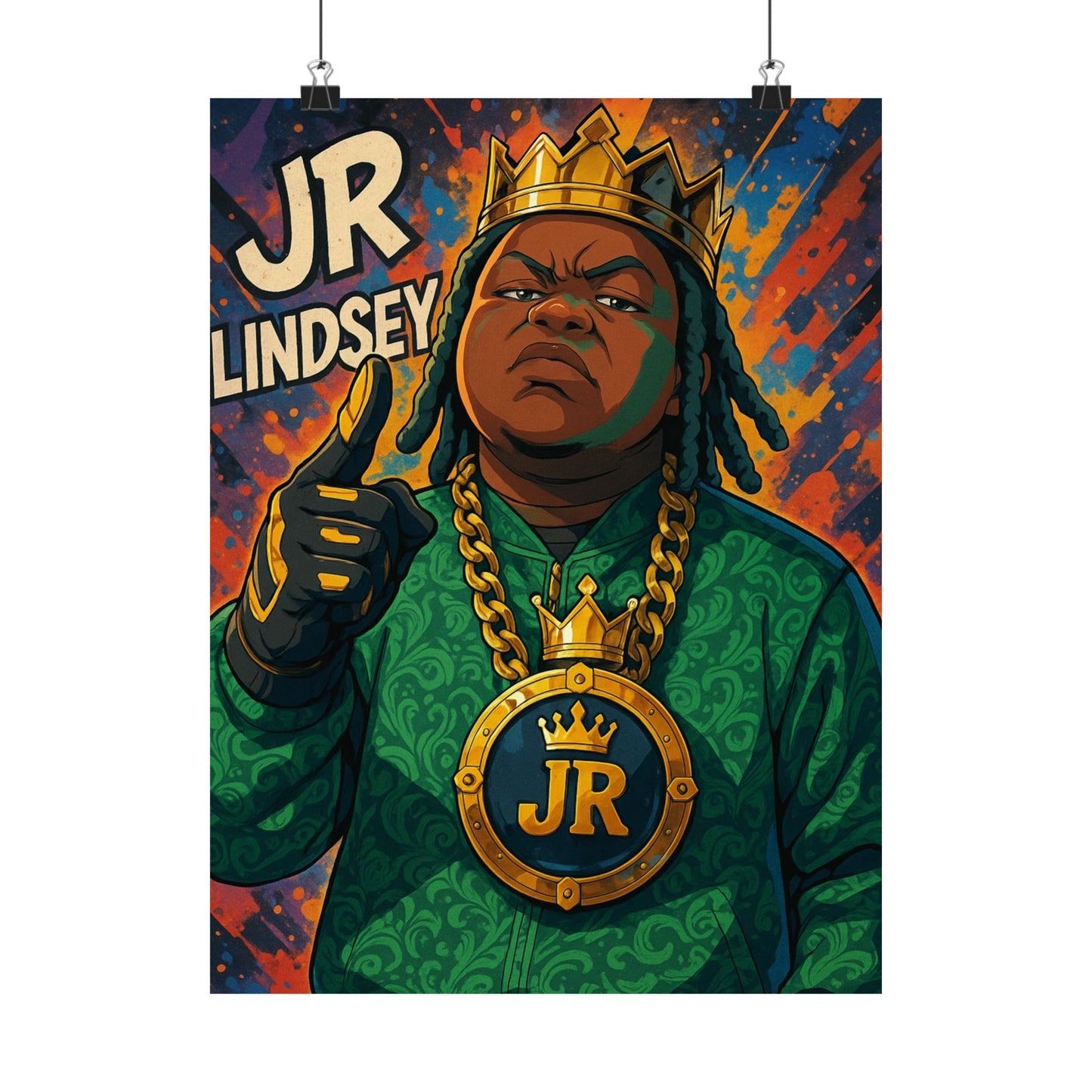 THE JROTC ANIME POSTER: JR LINDSEY
