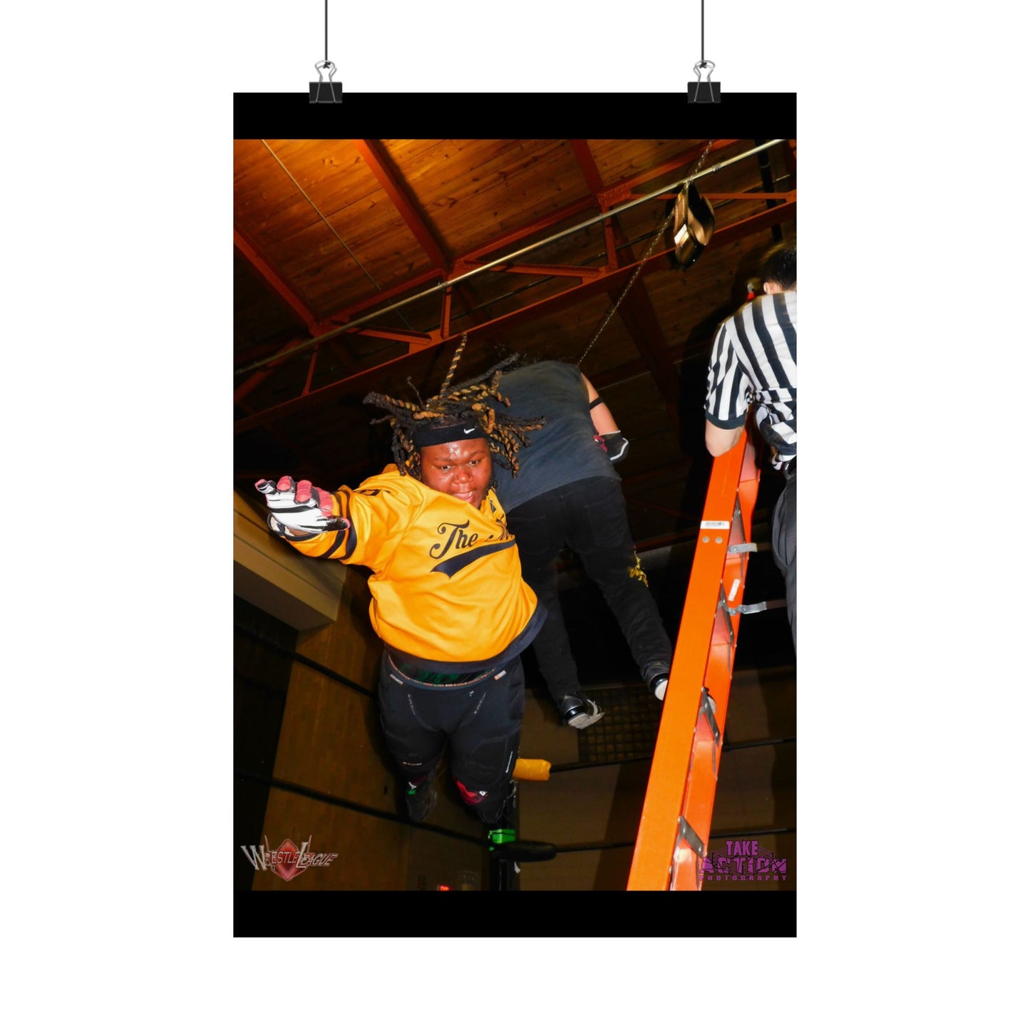 JR LINDSEY SPEAR OFF THE LADDER POSTER