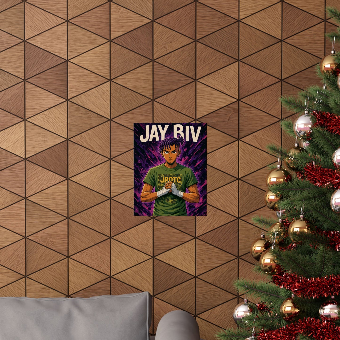 THE JROTC ANIME POSTER: JAY BIV