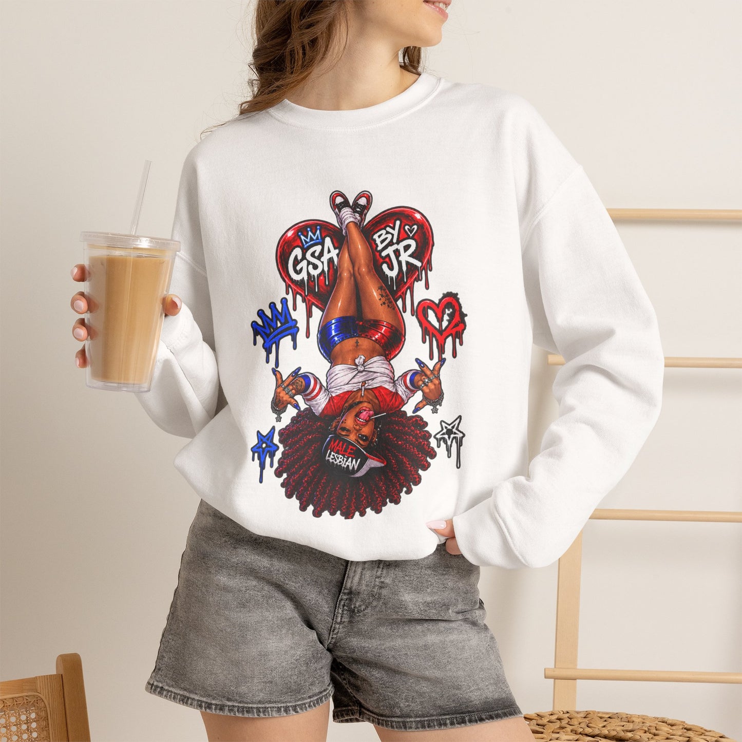 Male Lesbian Sweatshirt - V2
