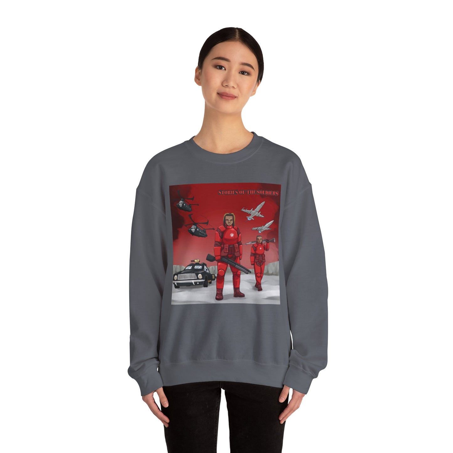 JR LINDSEY ' STORIES OF THE SOLDIERS SWEATSHIRT