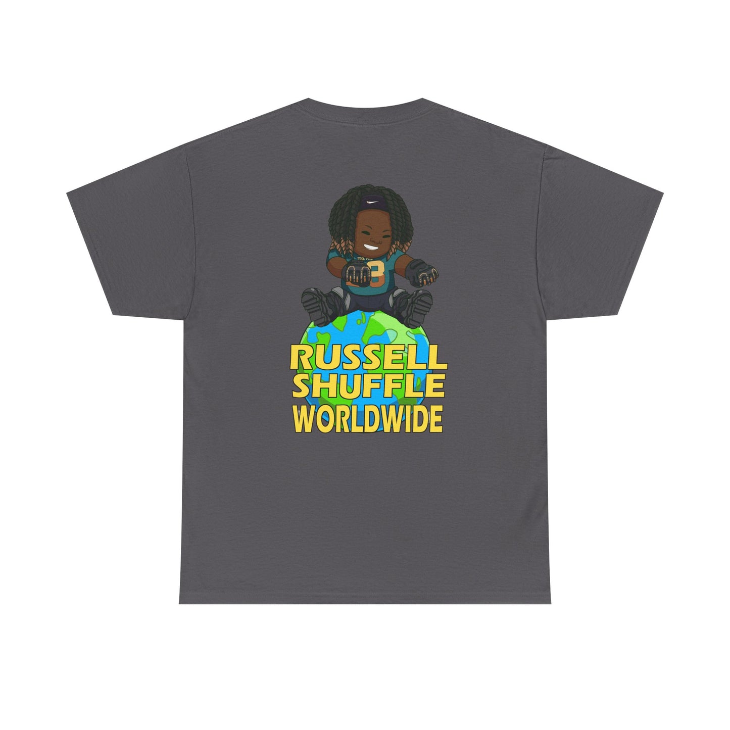 JR LINDSEY ' RUSSELL SHUFFLE WORLDWIDE TEE